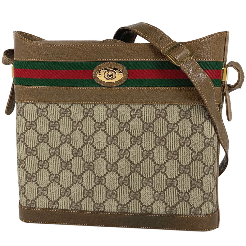 Gucci GG shoulder bag Sherry canvas brown